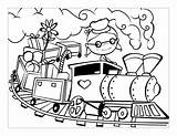 Free Printable Train Coloring Pages For Kids sketch template