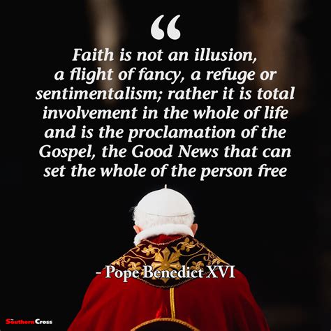 Notable Quotes from Pope Benedict XVI - The Southern Cross