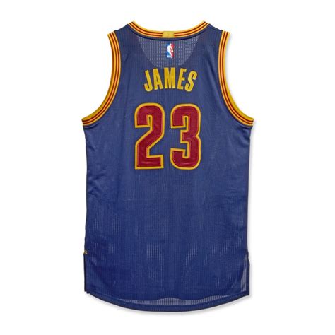 LeBron James Cleveland Cavaliers 2017 NBA Playoffs Game Worn Jersey ...