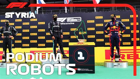 Podium Robots! | 2020 Styrian Grand Prix - YouTube