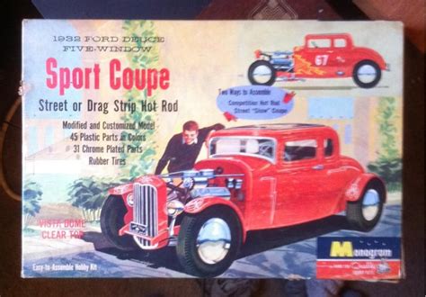 Monogram model car kit from 1958 | Plastic model kits cars, Model cars ...