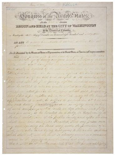 Homestead Act of 1862 | Summary, History, & Significance | Britannica