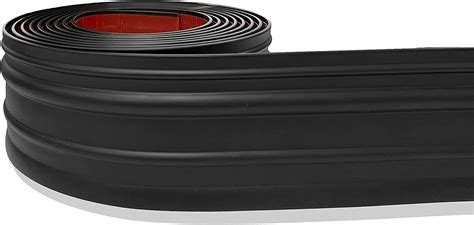 Proflex Decor Black Vinyl Wall Base, 4 inch X 20 ft - Wall Base Trim ...