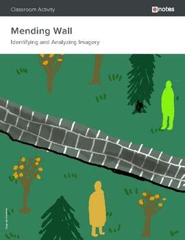 Robert Frost - "Mending Wall" - Imagery Activity by eNotes for Teachers