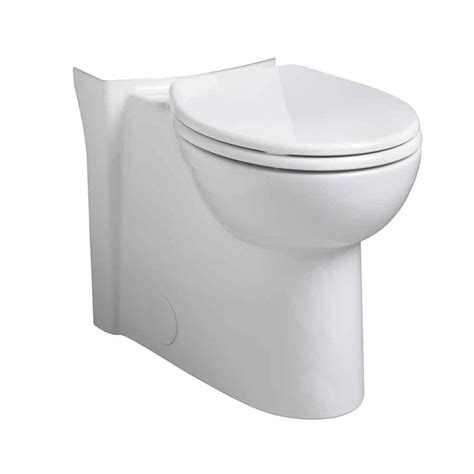 Shop American Standard Cadet White Round Chair Height Toilet Bowl at ...