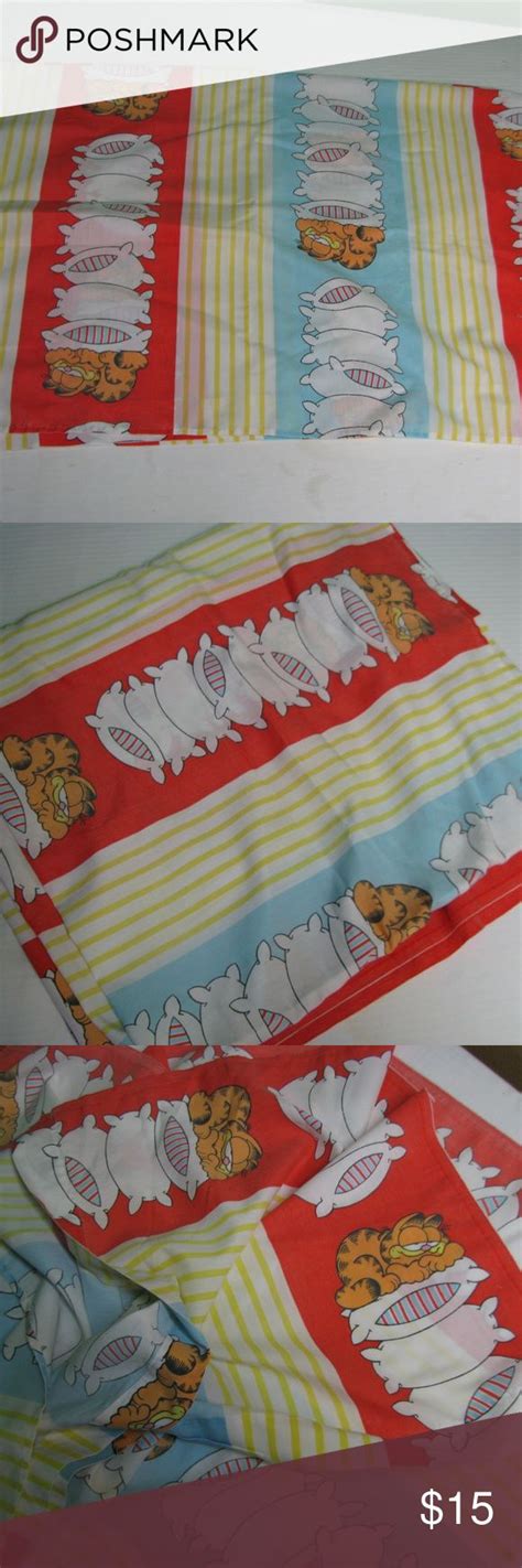 Vintage Garfield Single Bed Sheet | Garfield, Bed sheets, Vintage bed