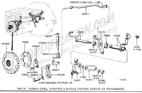 Ford c6 transmission exploded view