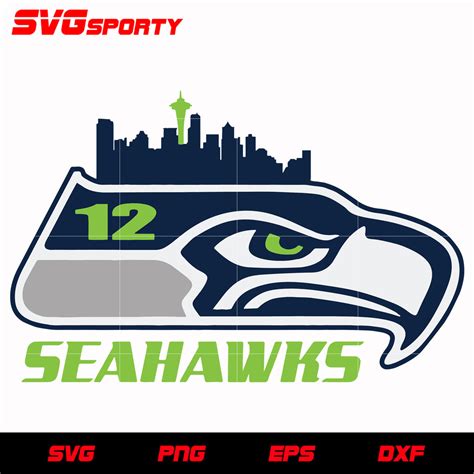 Seattle Seahawks Logo 2 svg, nfl svg, eps, dxf, png, digital file – SVG ...