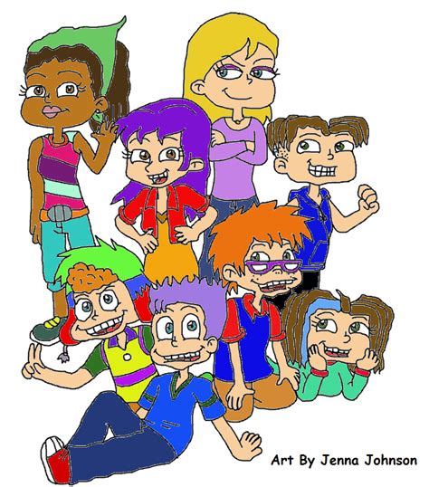 Digital: The All Grown Up Gang by resotii on DeviantArt