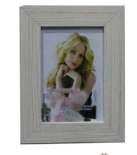 White Rectangle Wooden Finish Frame For Gift And Home Decoration Design ...