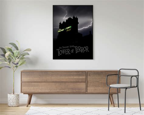 Tower of Terror Poster Attraction Poster DIY Printable Wall - Etsy