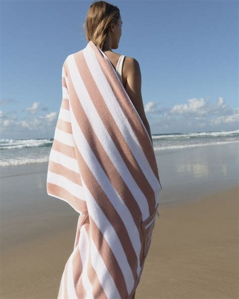 Portsea Australian Cotton Beach Towel | Cotton beach towel, Beach towel, Towels design