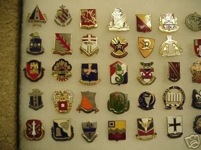 U.S. Army Unit Crest Pins - 55 Different Insignia | #38519011