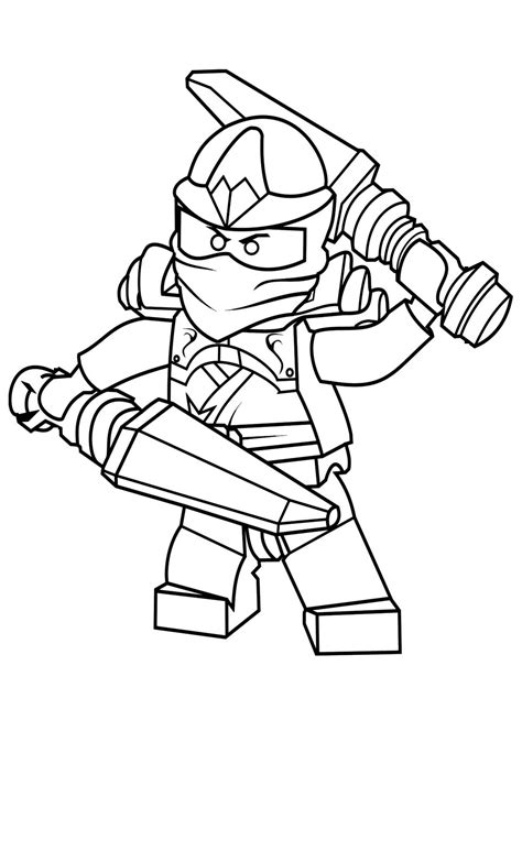 Free Printable Ninjago Coloring Pages For Kids