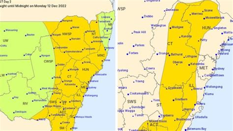 NSW weather: Severe thunderstorm and weather warning issued for NSW ...