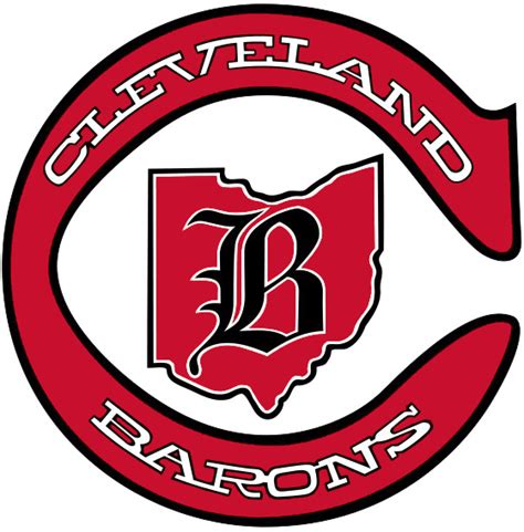 Cleveland Barons Logo - Primary Logo - National Hockey League (NHL) - Chris Creamer's Sports ...