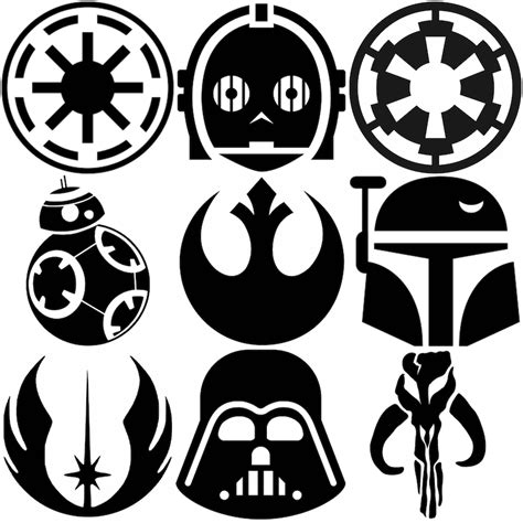 3'' Star Wars Decals | Etsy