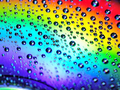 Colorful Raindrops Wallpapers - Wallpaper Cave