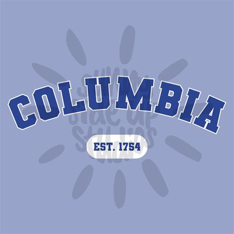 Columbia University Logo SVG and PNG - Etsy