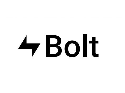 Bolt Black Logo PNG vector in SVG, PDF, AI, CDR format