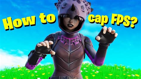 How to cap your FPS in Fortnite - YouTube