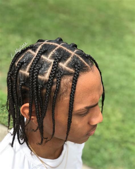 Male Braids Hairstyles 2022 Long Hair - Simple Haircut and Hairstyle