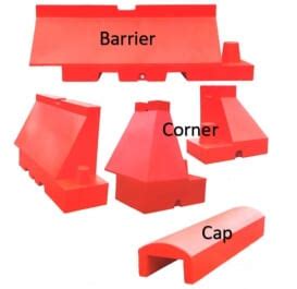 Water Filled Containment Barrier | 48 Barriers