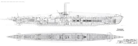 Shipyard plans for German Type IXC U-boat | When World War II Came to Bell Island, Newfoundland