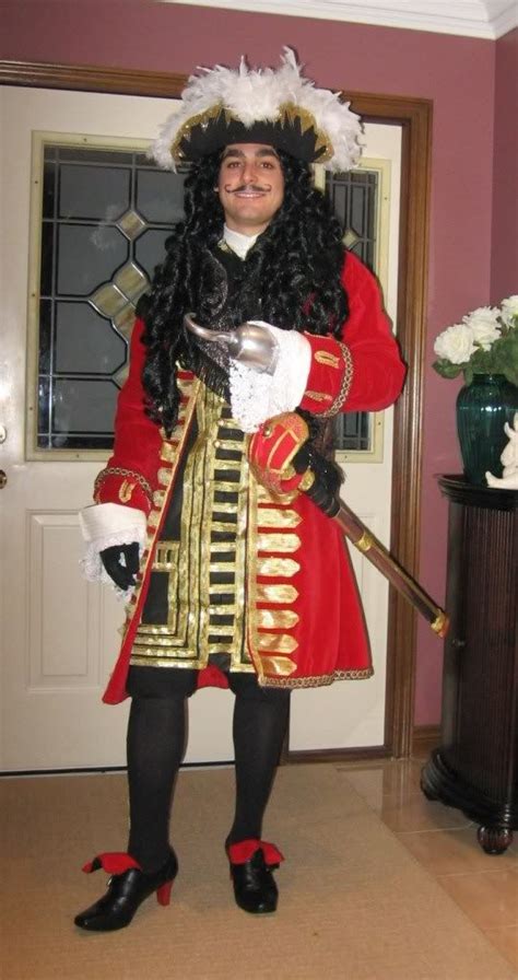 Captain Hook Halloween Costume | Captain hook halloween costume, Disney halloween costumes ...