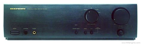 Marantz PM-66 - Manual - Stereo Integrated Amplifier - HiFi Engine