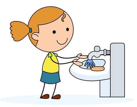 Girl Washing Hands Clipart | Social skills for kids, Personal hygiene, Parenting blog