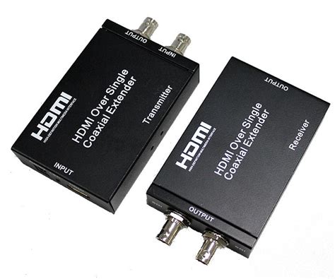 100m Over Coax Cable HDMI Extender (YLC120E) | Hdmi, Hdmi extender, Hdmi splitter