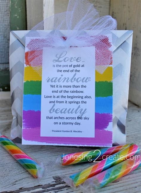 March 2018 Visiting Teaching Message. I love this rainbow quote from President Hinckley. And the ...