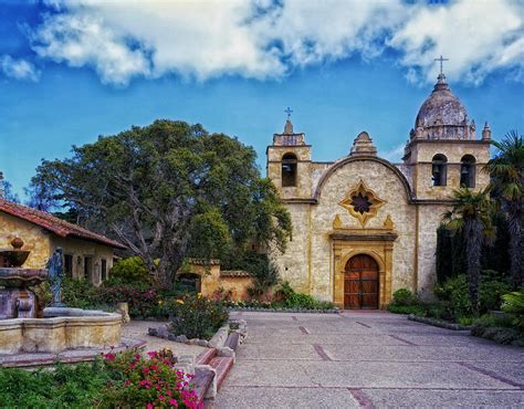 Beautiful Carmel Mission Basilica Photograph by Mountain Dreams - Fine Art America