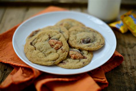 Simply Scratch Butterfinger Cookies - Simply Scratch