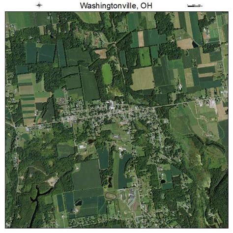 Aerial Photography Map of Washingtonville, OH Ohio