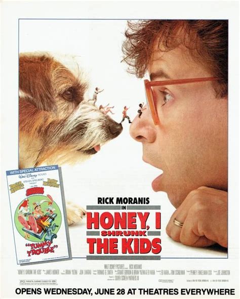 1989 Advertisement Honey I Shrunk The Kids Movie Ad Rick Moranis Roger ...