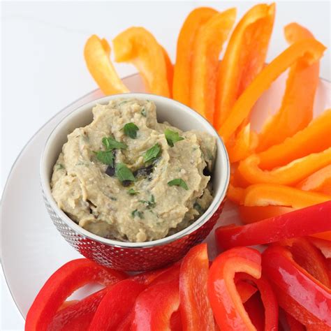 Roasted Eggplant Hummus