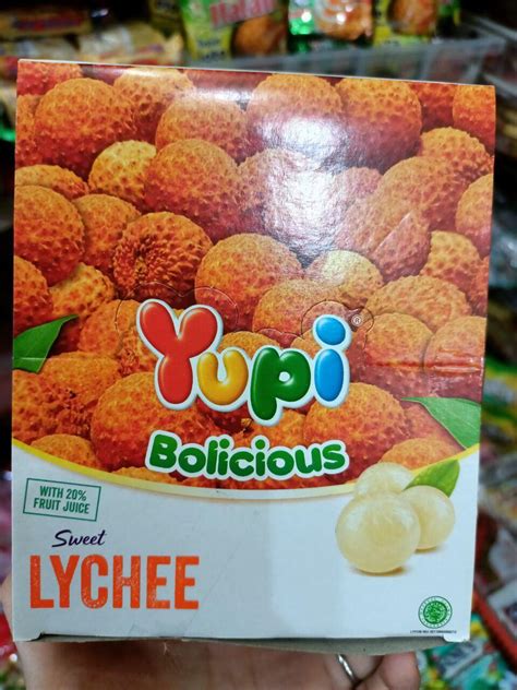 yupi bolicious rasa lychee isi 24 | Lazada Indonesia