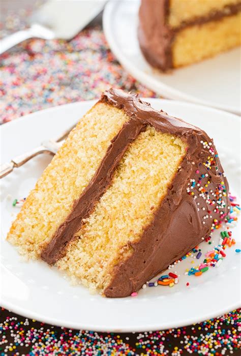 Easy Yellow Cake (+ Chocolate Buttercream Frosting!) - Cooking Classy