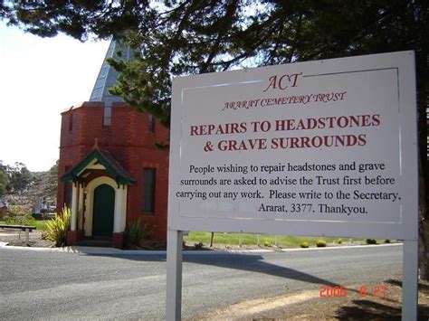 Ararat General Cemetery in Ararat, Victoria - Find a Grave Cemetery