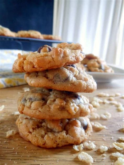 Cereal Crunch Chocolate Peanut Butter Cookies - Sugar Dish Me