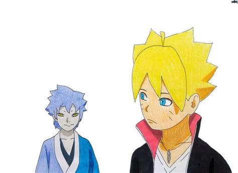 Boruto Uzumaki and Orochimaru's son Mitsuki from Boruto Naruto Next Generations Episode 5. Video ...