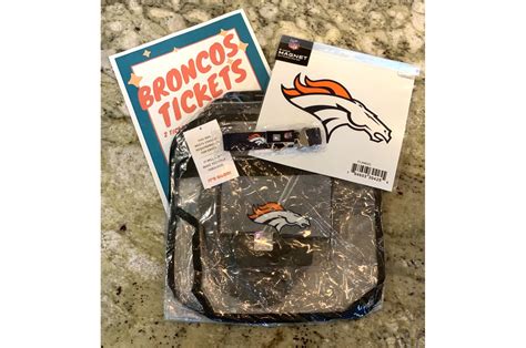 2 Denver Broncos Game Tickets with Officially Licensed NFL Denver ...