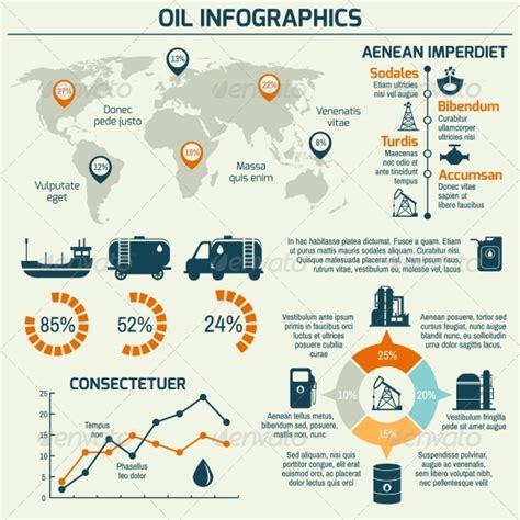 Oil Industry Infographic by macrovector | GraphicRiver