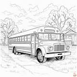 Printable School Bus Coloring Pages Free For Kids And Adults sketch template