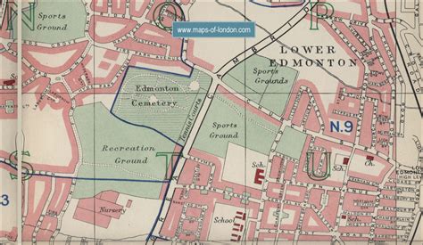 Map of Southgate, London