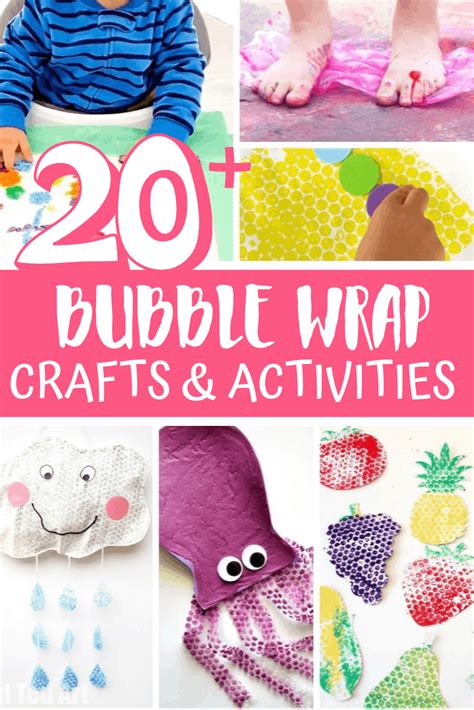 20 Bubble Wrap Crafts and Activities for Kids - Views From a Step Stool