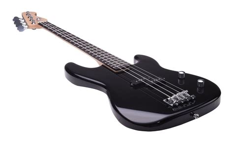 Artist PB2 Black Electric Bass Guitar with Accessories + Amplifier