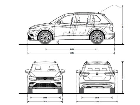 New Vw Tiguan 2024 Dimensions - Britni Petronella